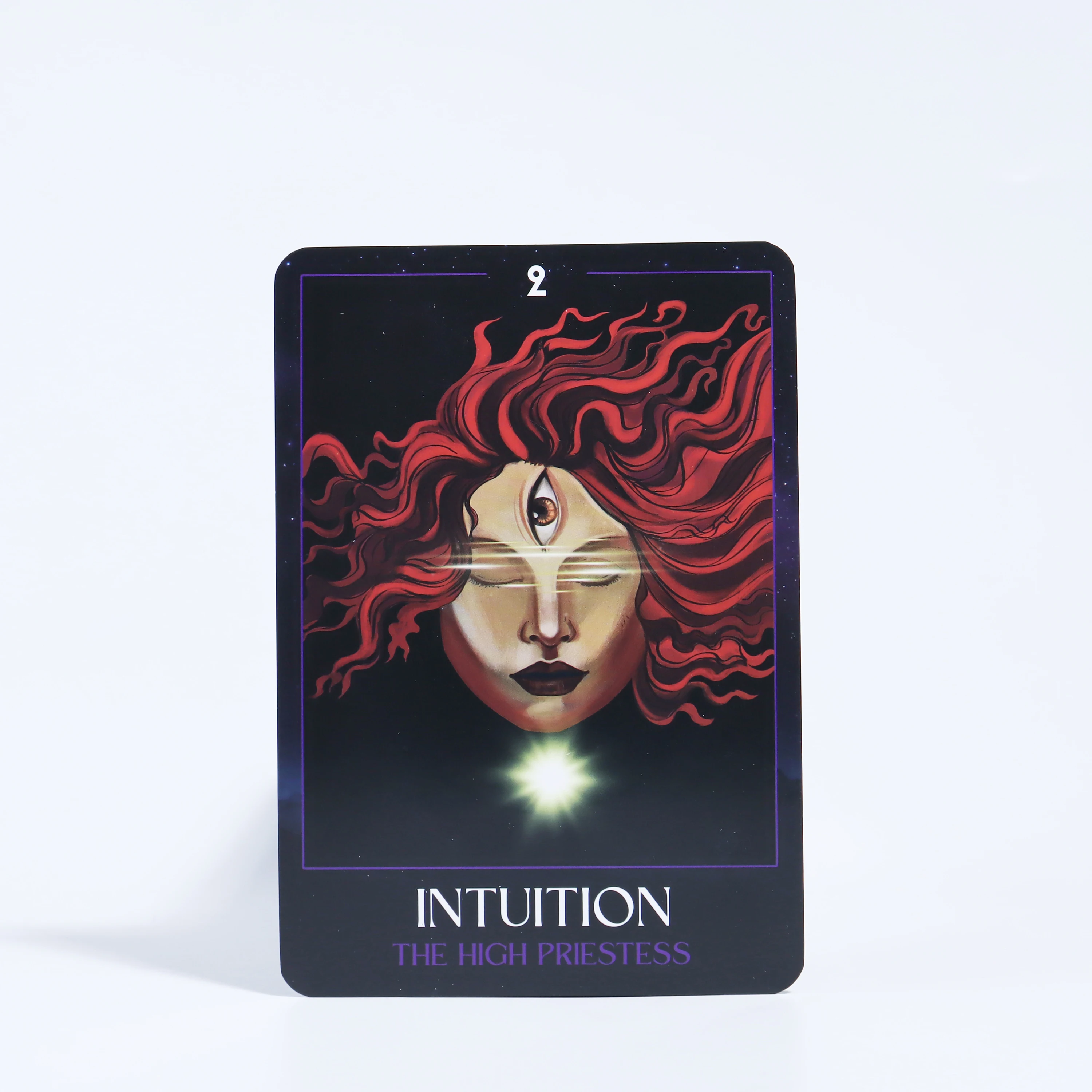 Custom Tarot Card Number Manufacture Printing Oracle Cards Black Girl Affirmation Cards