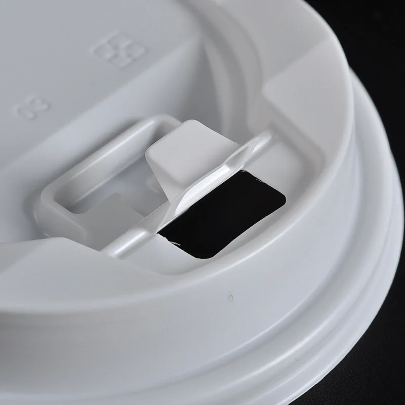 90mm black & white lock lids PS PP PLA manufacture cheap price