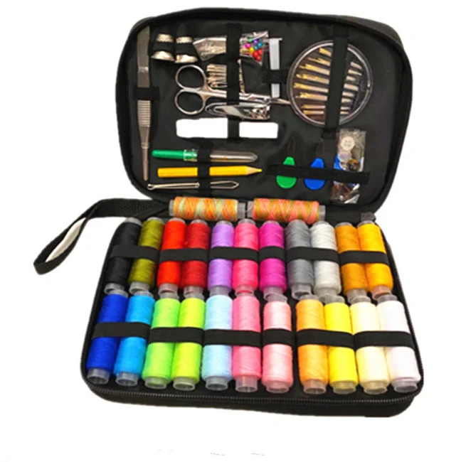 Portable big Capacity  DIY Sewing kit travel  sewing set home sewing tool bag  combination set Thread needlework set