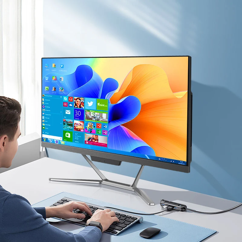 Core i7 i9 цена сенсорный экран Настольный моноблочный ПК все в одном компьютеры