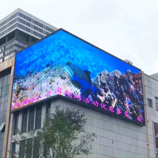 led outdoor installation display full color display fixed