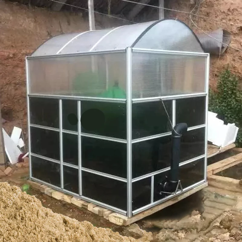 Комплект для сборки биогаза на заказ, интегрированная трубка, бытовой Мини Портативный интегрированный домашний биогазовый свитер