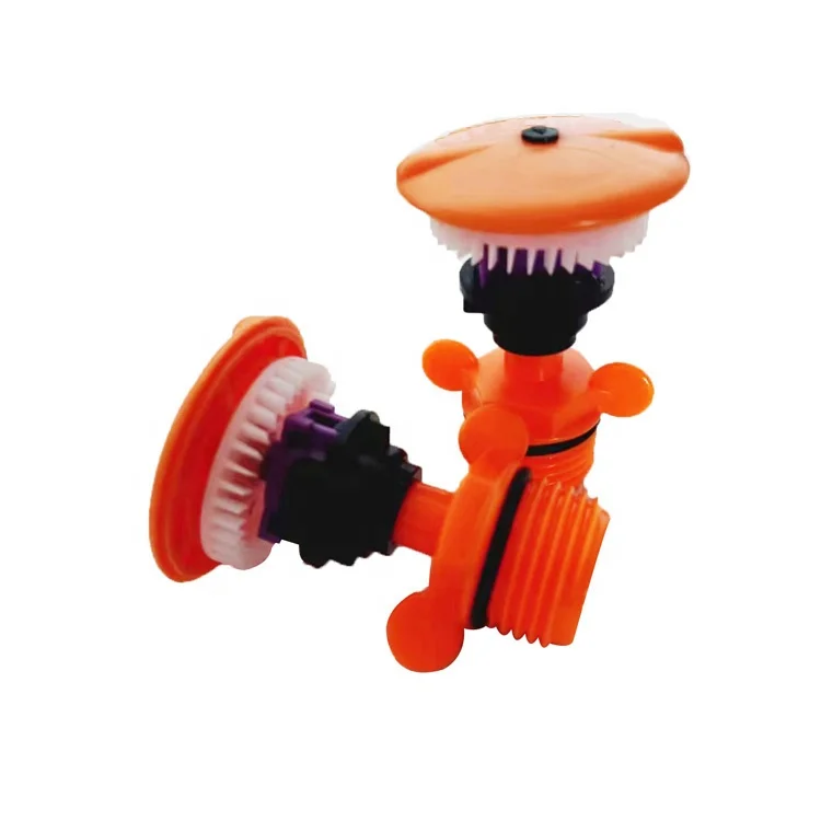360 Degree Rotation Spray Nozzle 1/2 Inch Male Thread Oscillating Plastic Water Sprinkler For Garden Irrigation System