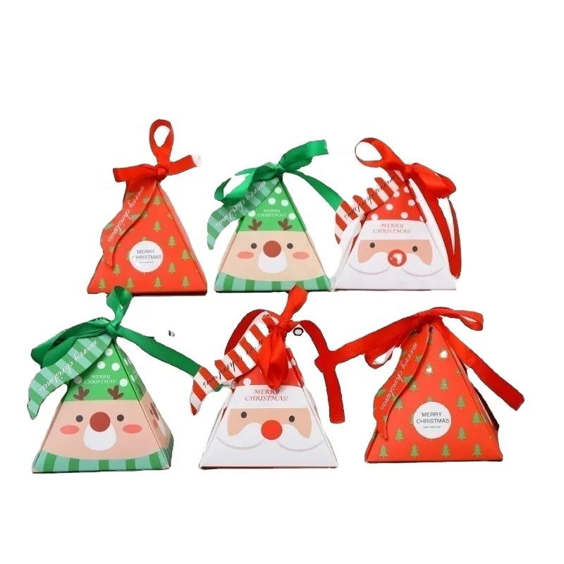 Korea creative Christmas candy gift box Christmas gift box baking small packaging carton wholesale