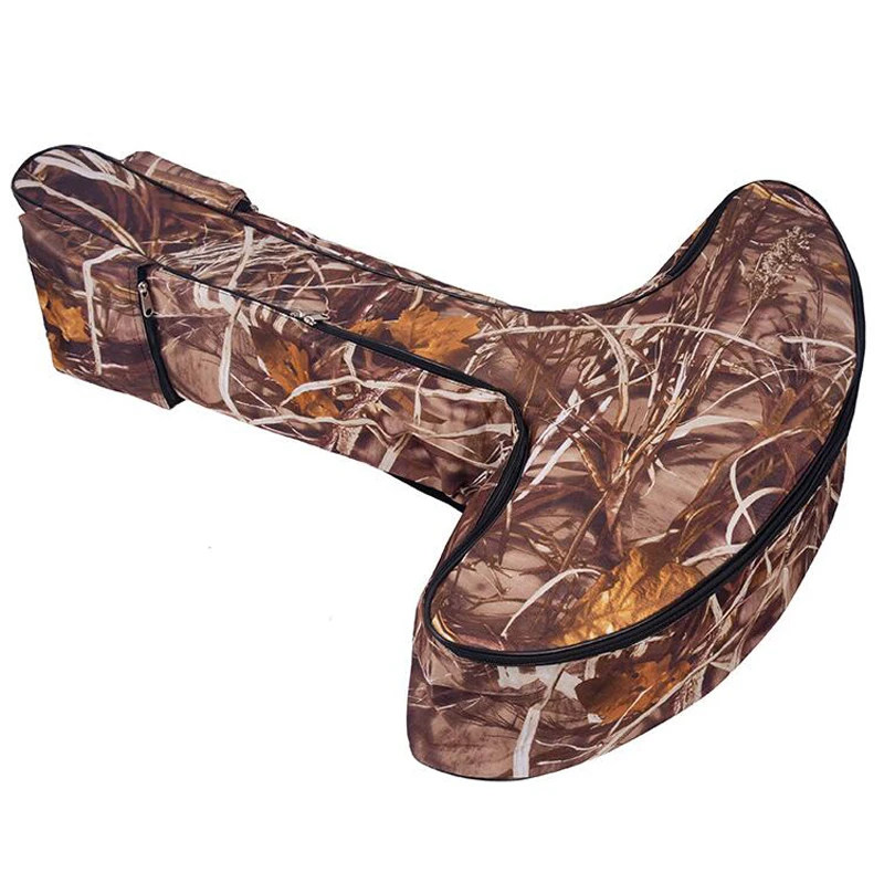 Portable Lightweight T-shaped Bow Equipment Bag Arrow Forest Camouflage Composite Pulley Backpack Archery Soft Crossbow Case