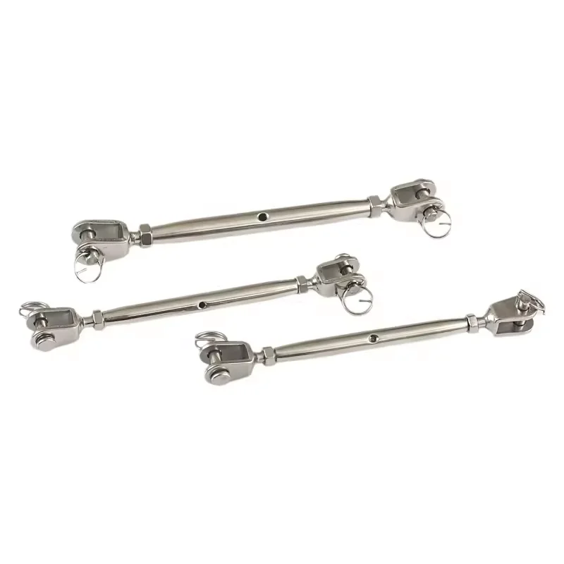 M5 - M20 Stainless Steel A2 A4 Jaw-Jaw Closed Body Turnbuckles