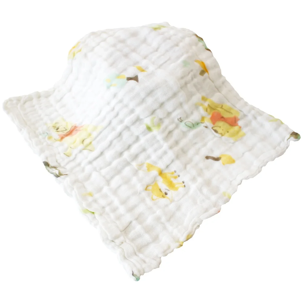 100% Cotton Baby Handkerchief Gauze Muslin Square