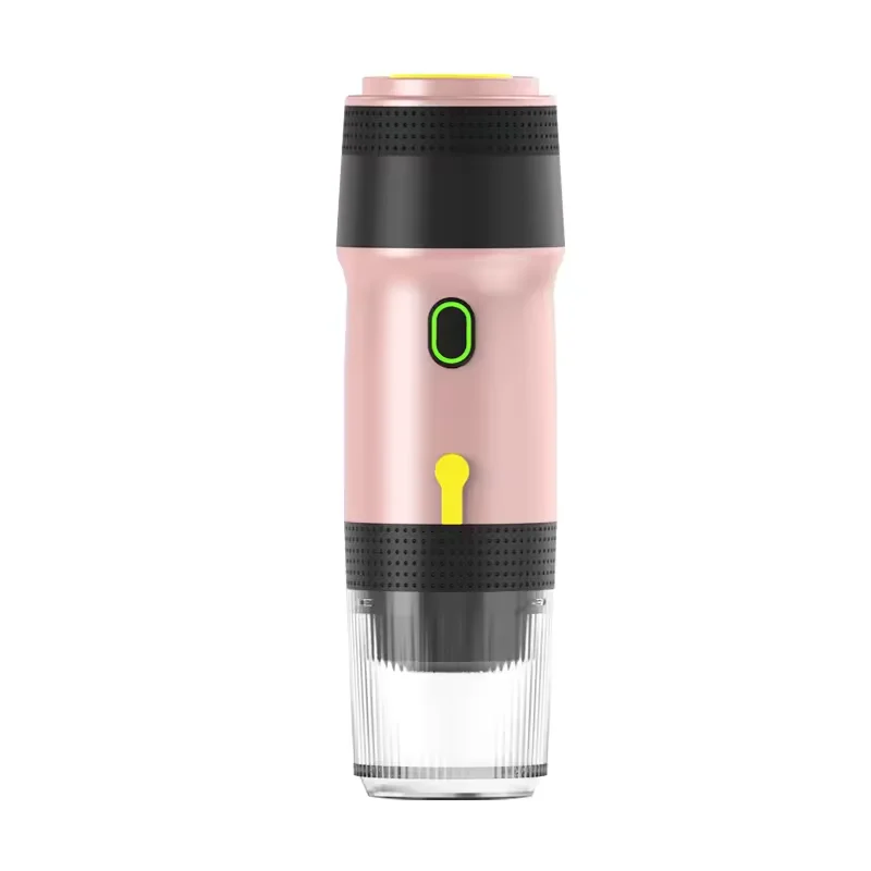 Fully automatic Car cold hot brew espresso portable heating coffee maker machine outside espresso capsule coffee portable maker