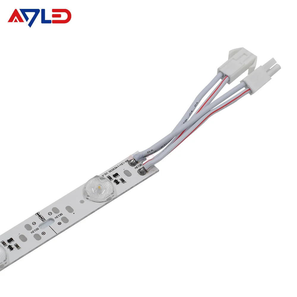 Backlit Acrylic Signs Super Thin 1540LM Light Bar For Light Box 12V 24V  3030SMD LED Strip With Lens IP20 IP67