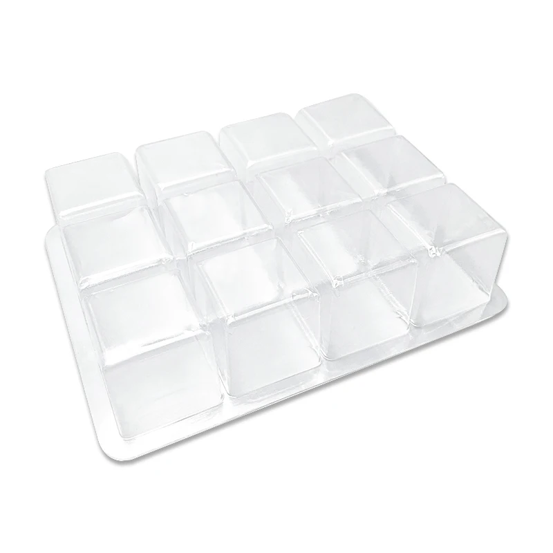 Mini Frozen Storage Square Plastic Food Grade Ice Cube Tray Mold