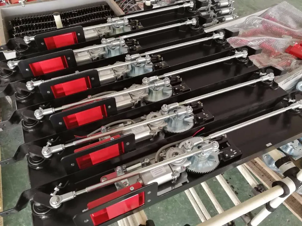 Lift Lock Function Left or Right Open Pneumatic Bus Door Mechanism