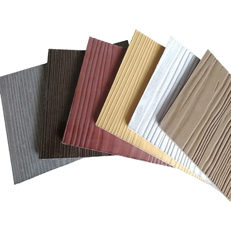 Наружная декоративная облицовка стен из волокна и цемента без асбеста