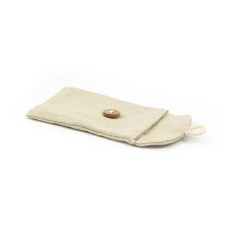 Oem Dust Linen Envelope Pouch With Cotton Lining