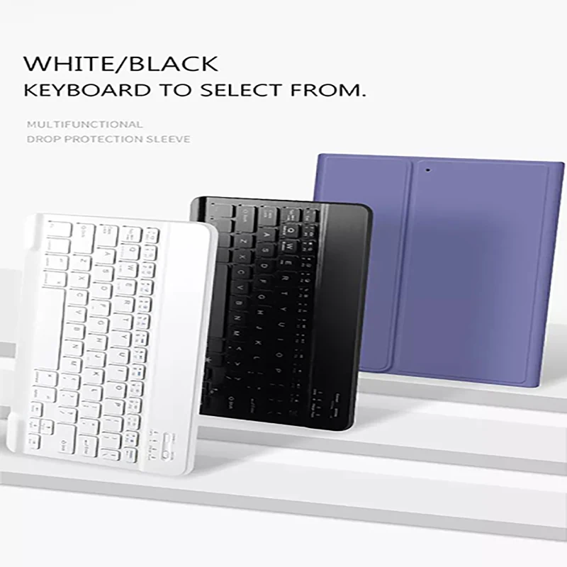 Чехол с беспроводной клавиатурой многофункциональный ультратонкий чехол для iPad pro 11 2020/2021 беспроводная клавиатура 7 8 9 10 2