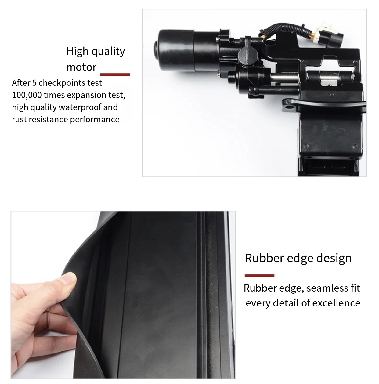 
Aluminum Electric Running Board Electric Side Step Power Step for Hyundai 