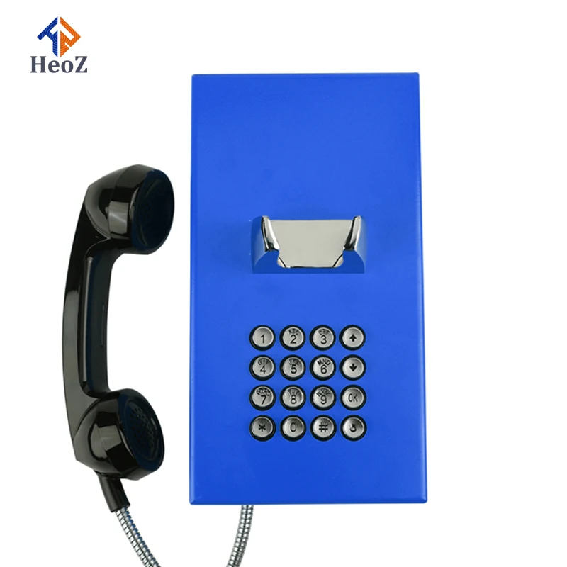 2022 Hot Sale Inmate Jail Visitation Prison Phones High Security Vandal Proof Telephones With Lcd Display