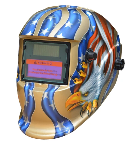 Сварочный шлем с автоматическим затемнением на солнечной батарее для шлифовки сварки защитное