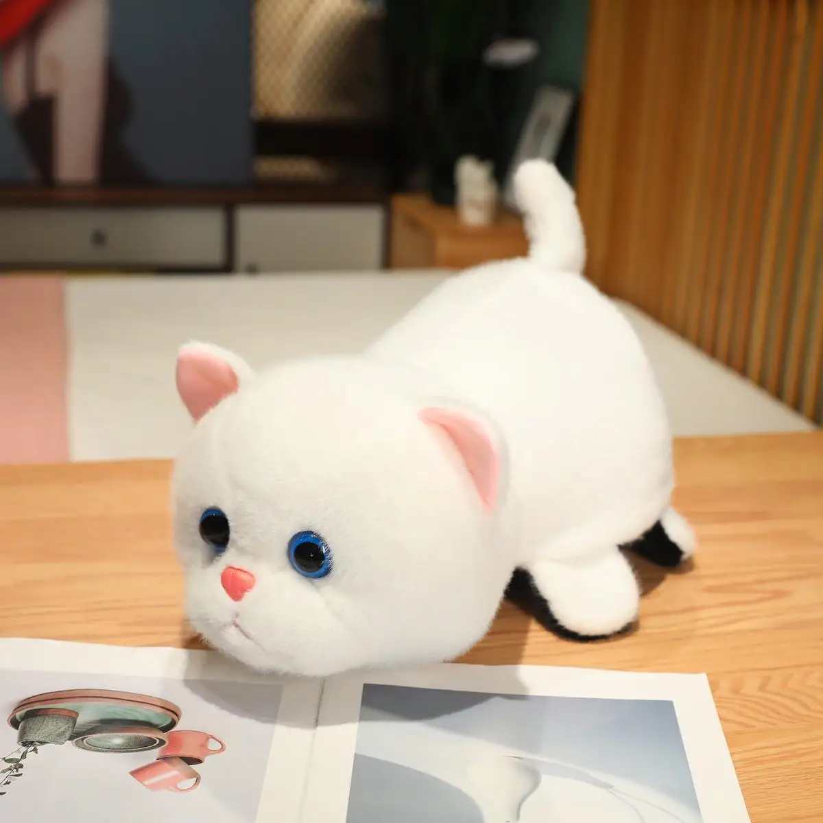 Hello CAT товары из фильма куклы Кошки мягкие чучела милые животные милая мягкая подушка привет милый кот кукла