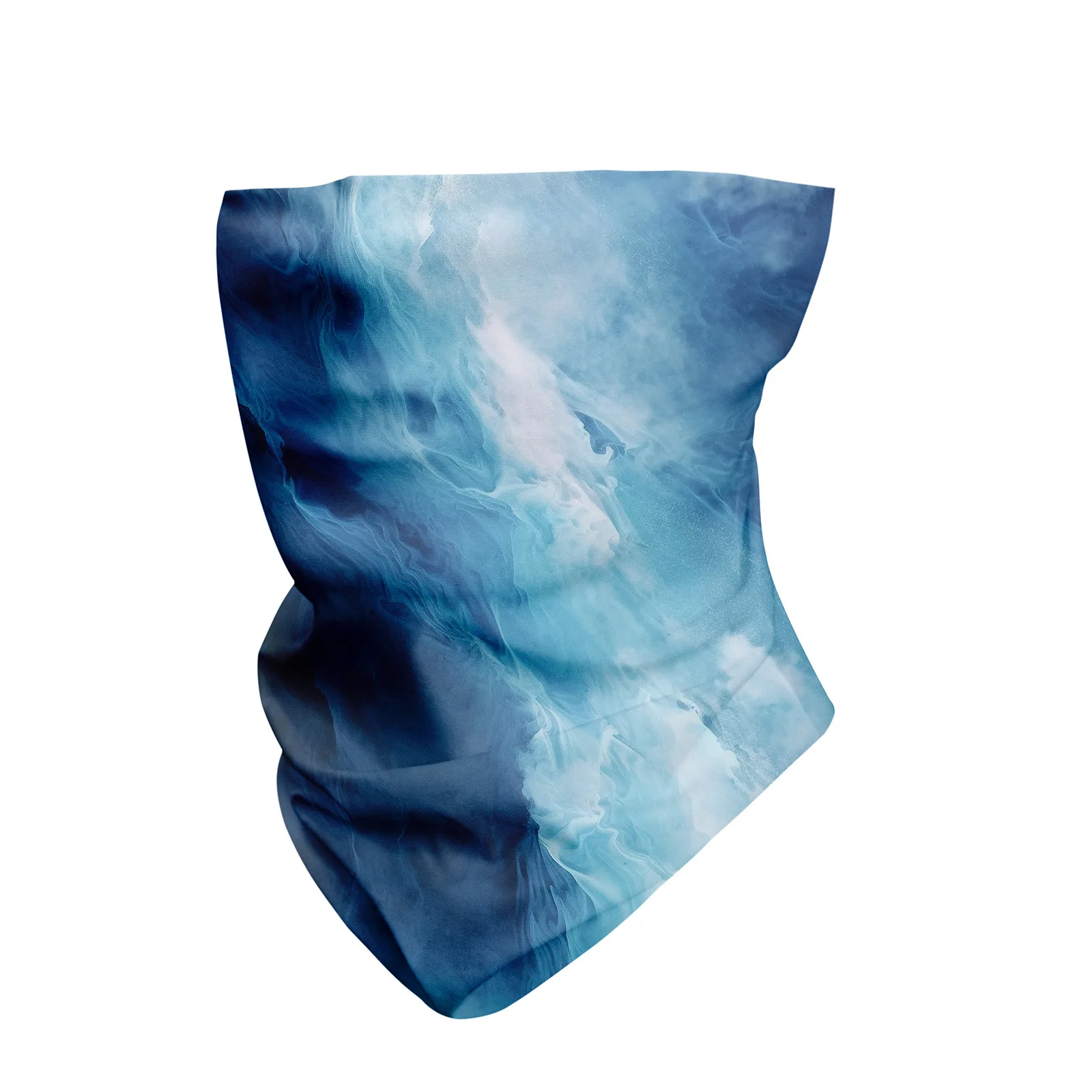 Upf 50+ Sun Protection Silk Fabric Seamless Milk Silk Breathable Tube Bandanas Neck Gaiter