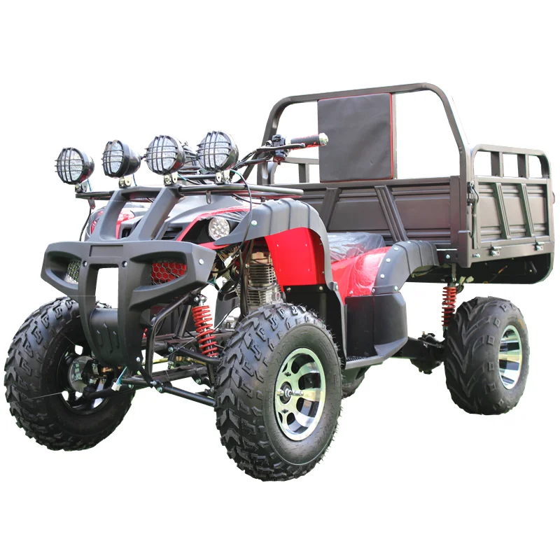 Farm vehicle four-wheeled mountain cross-country motorcycle shaft drive differential field atv big bull