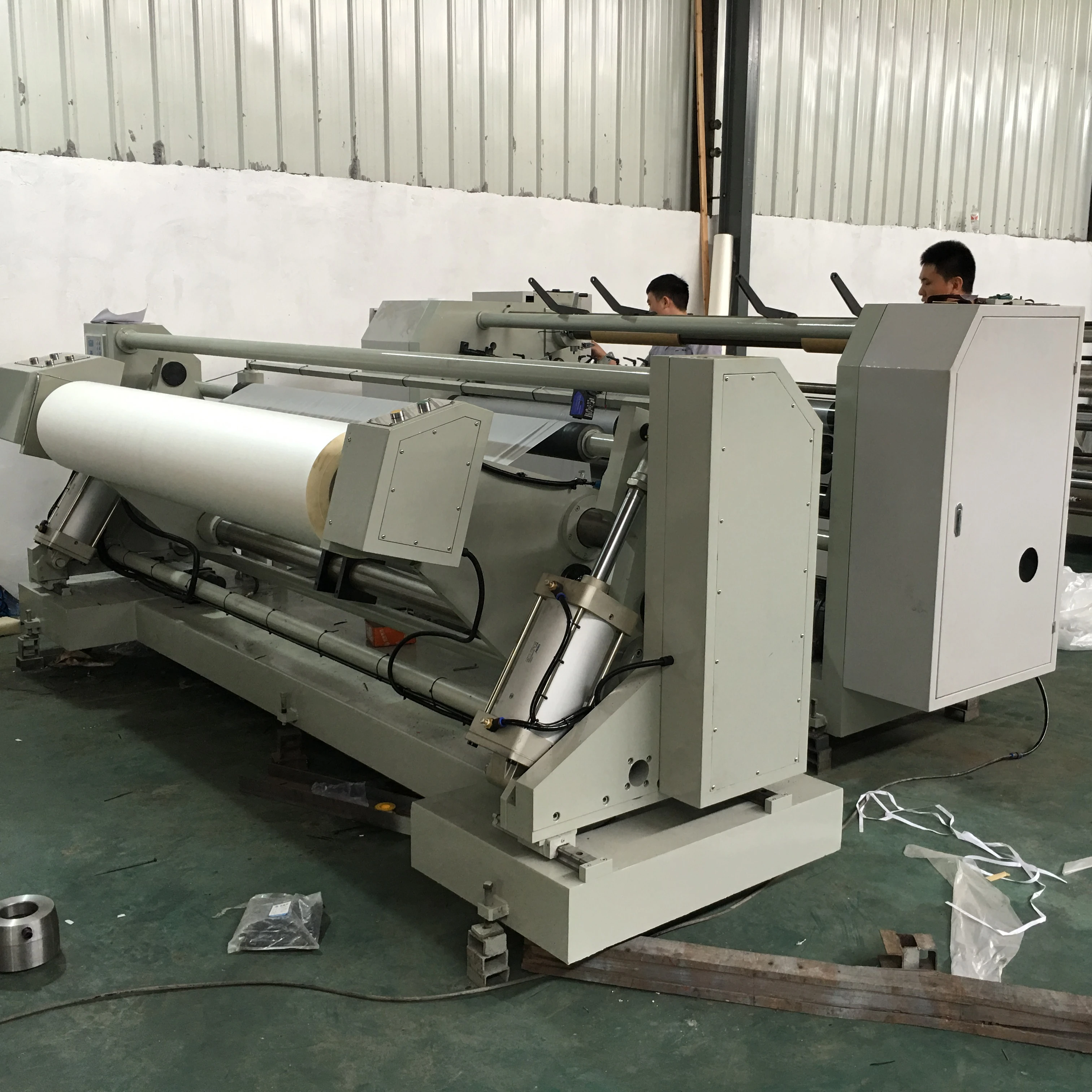 900mm Width Thermal Paper Slitting And Rewinding Machine