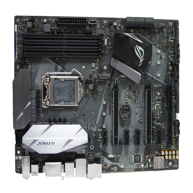 Новая материнская плата для игрового настольного компьютера ROG STRIX Z270E поддерживает DDR4 с USB Type-C положительным LGA 1151 64
