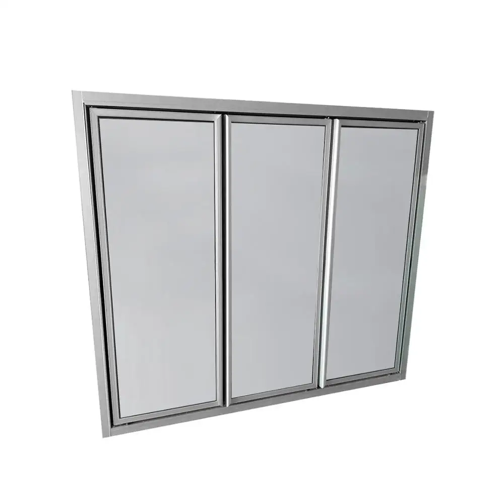 Korea Style Heating Aluminum Frame Cood Room Glass Door For Commercial Freezer