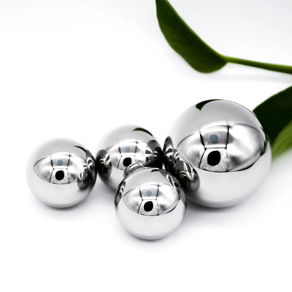 High quality AISI 304 316L 440C material ball 1 inch 1.5inch high solid stainless steel spring ball