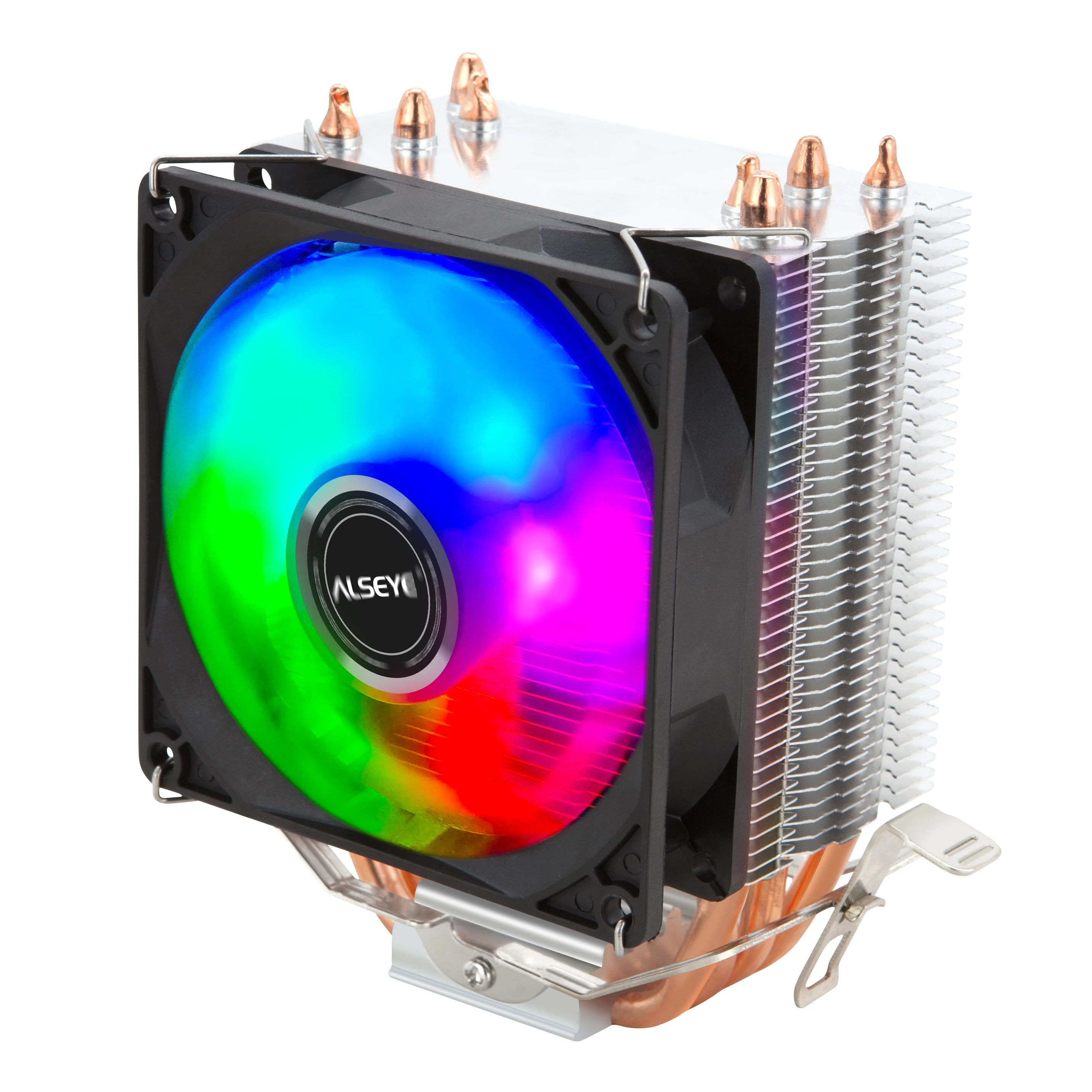 ALSEYE AM90 4Heat Pipes RGB 90mm computer cooler fan CPU