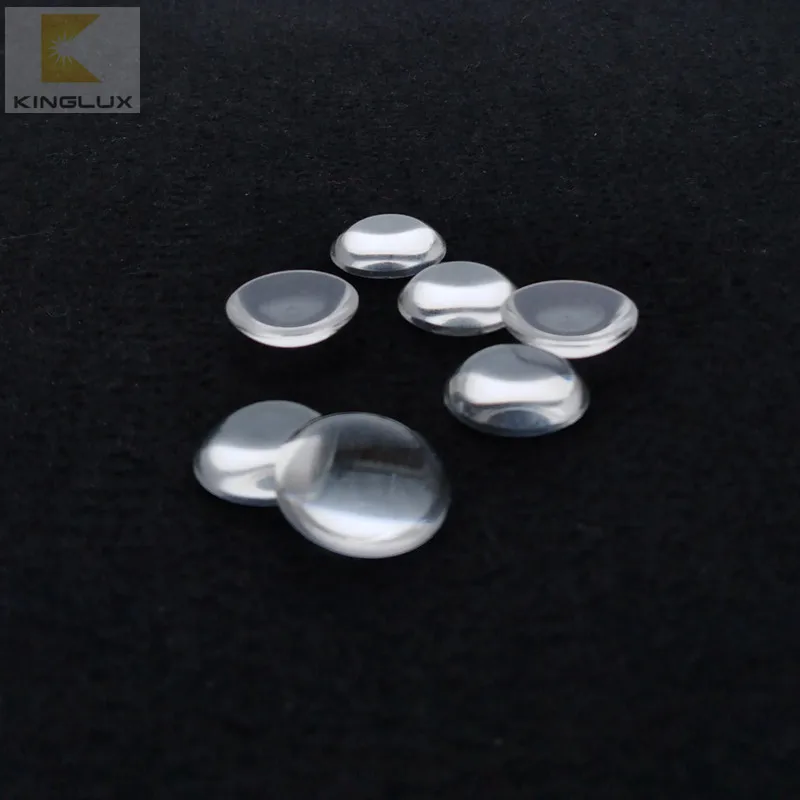 projector plano convex lenses optical fused silica quartz UVA UVB UVC UV led lens