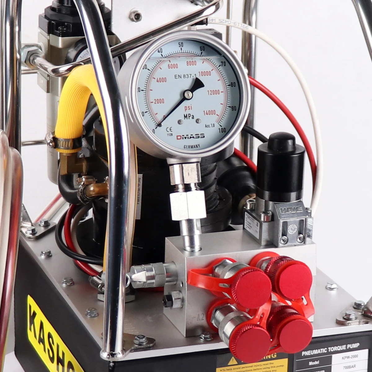 KAT-3000 700 bar / 10000 psi Air Pneumatic Power Hydraulic Torque Wrench Pump
