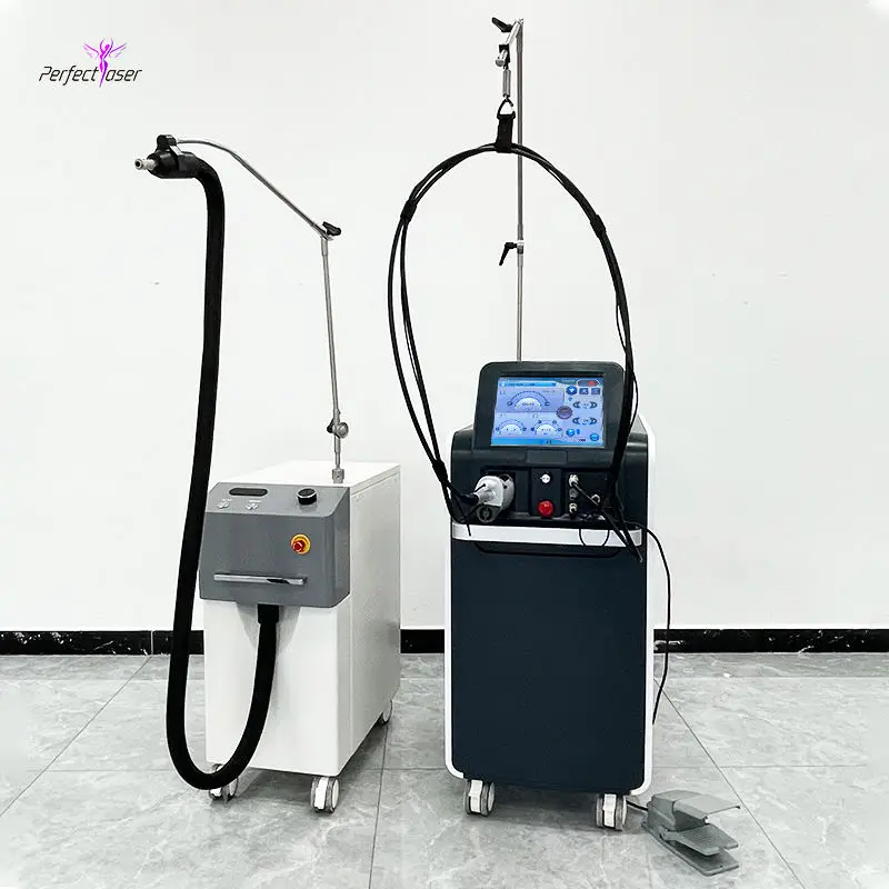 Perfectlaser Hair Removal Alexandrite Laser 755nm  Alexandrite Laser  Nd Yag Long Pulse Laser Hari Removal Machine