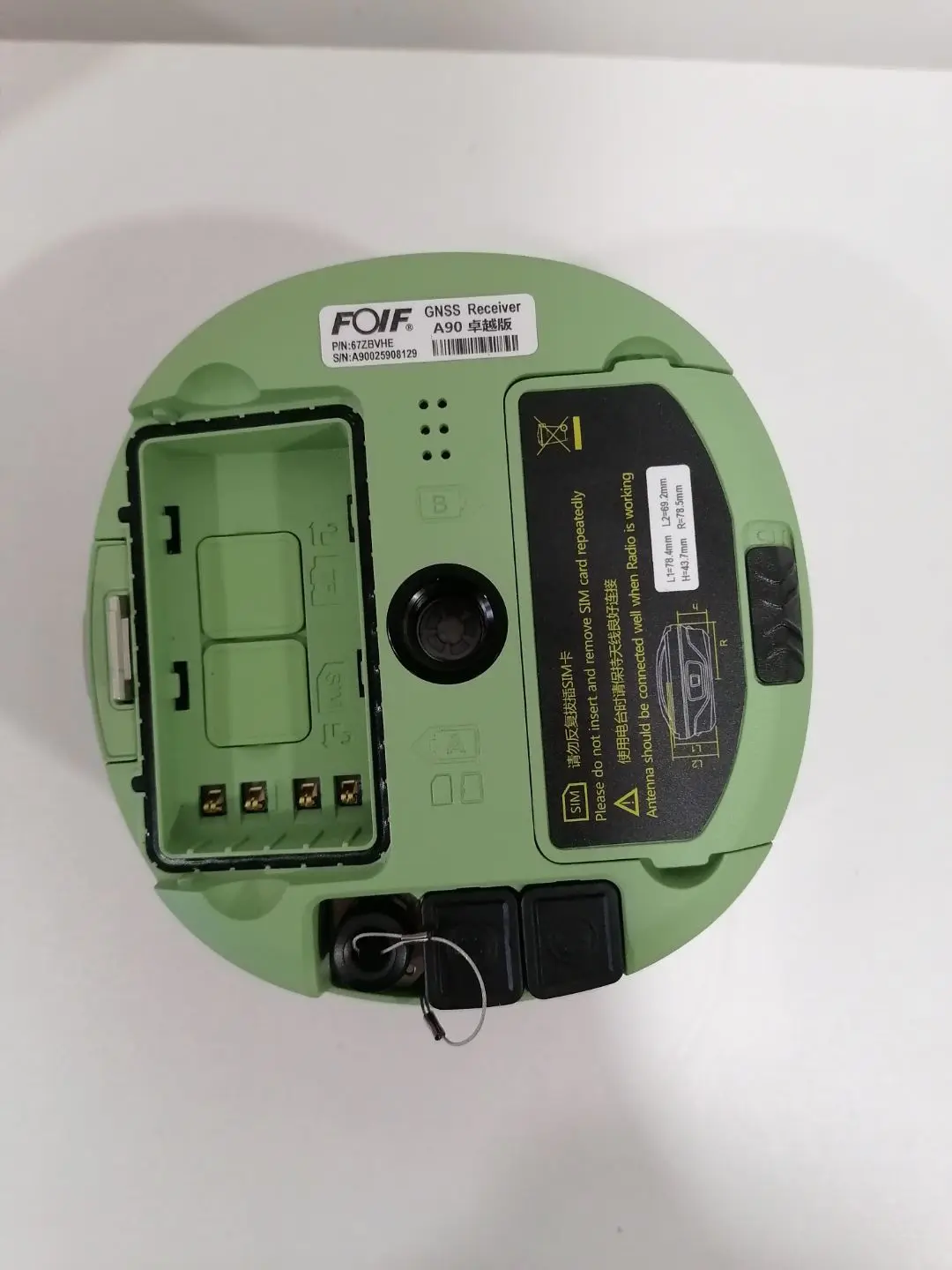 International version GNSS RTK with 1408 channels  FOIF A90 for  land surveying