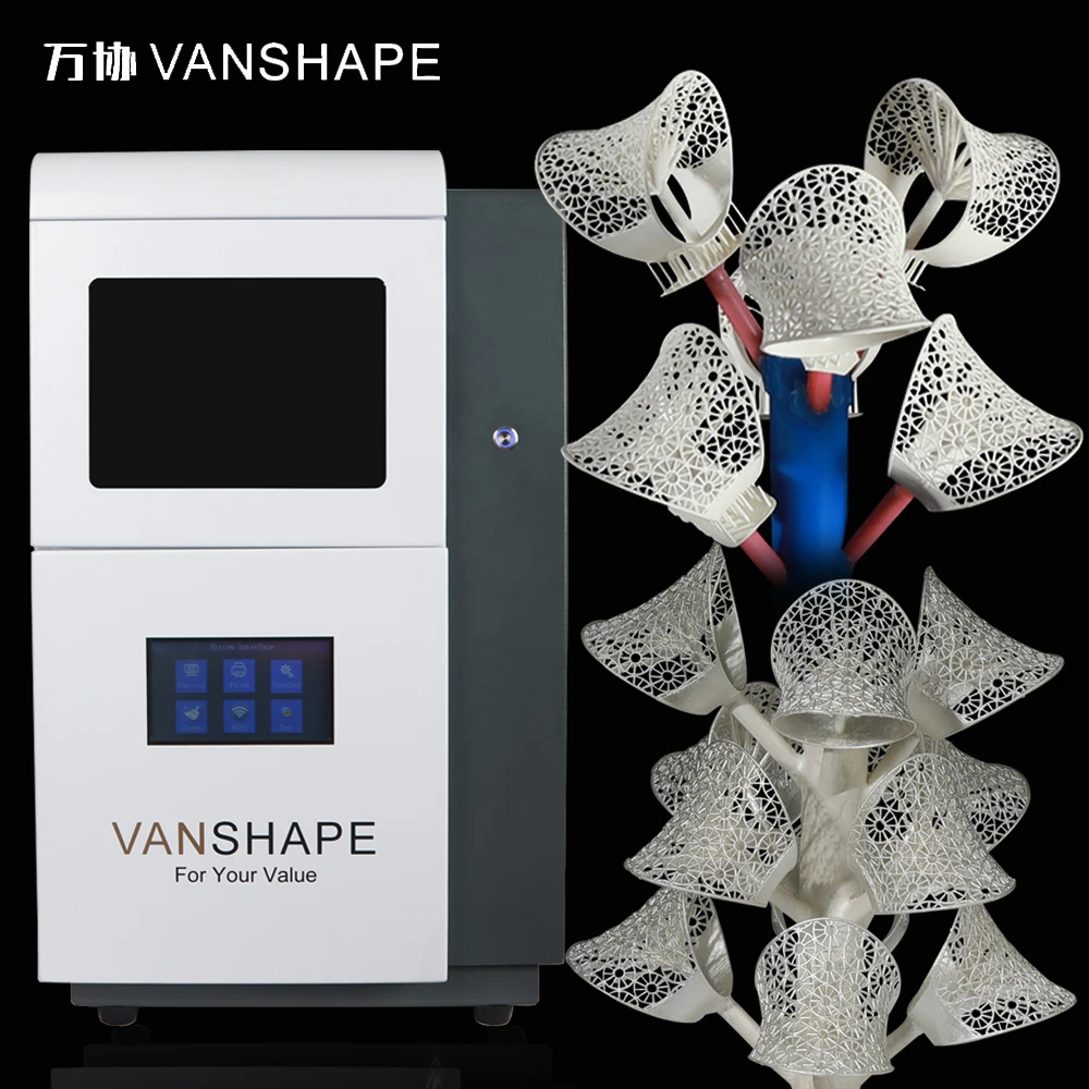 Vanshape 3D Wax Printer High Resolution Jewelry Castable Resin 3D Printer Wax Printer