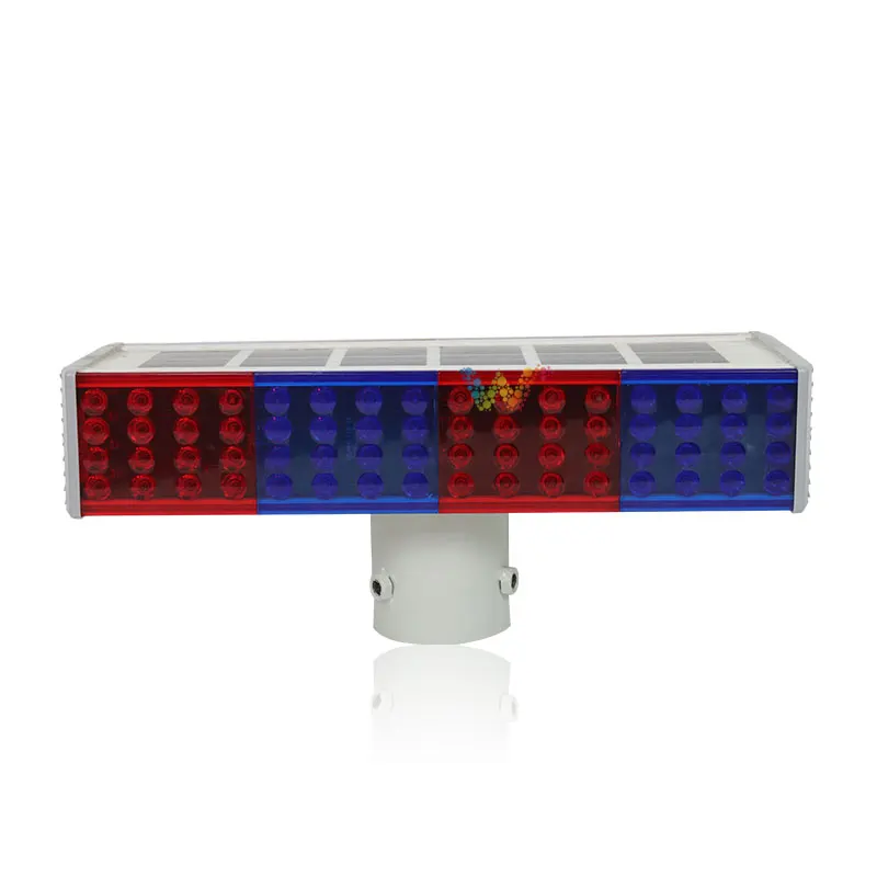China Supplier Factory Solar Powered Road Safety Blinker Strobe Flashing Warning Light