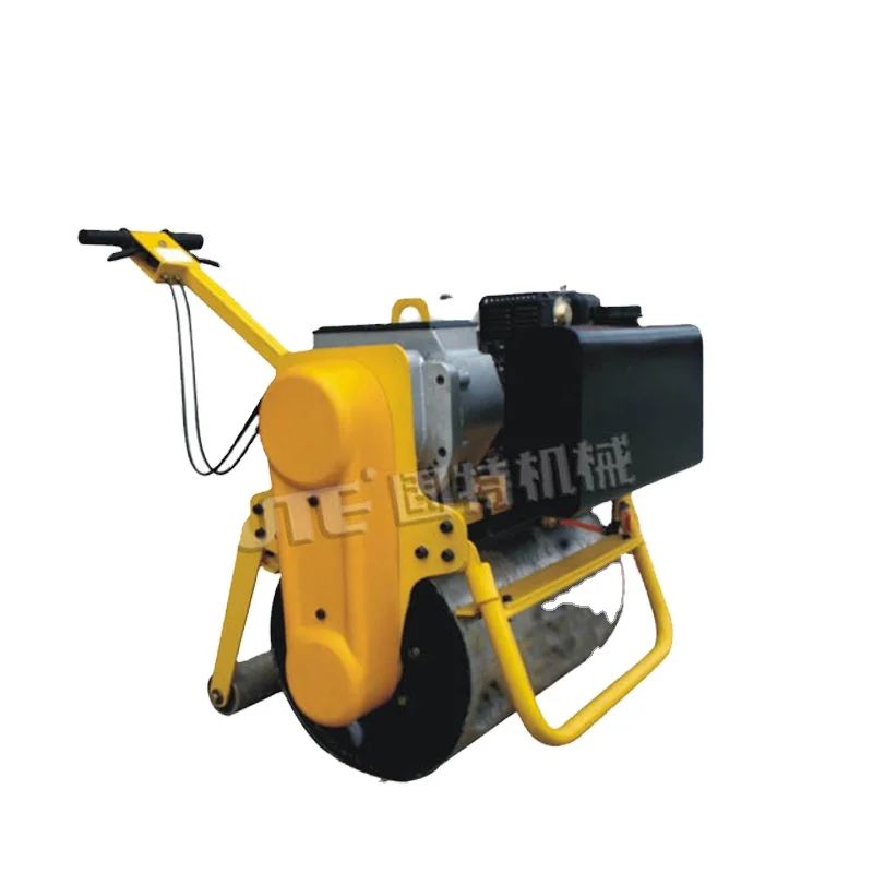 gute brand chinese gasoline single cylinder road roller for sale