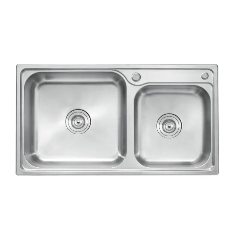 Handmade Kitchen Sink Carton Box Single Bowl Stainless Steel 304 Square Modern Best Selling Luxury 1 Piece Silver Kitchen CN;ZHE