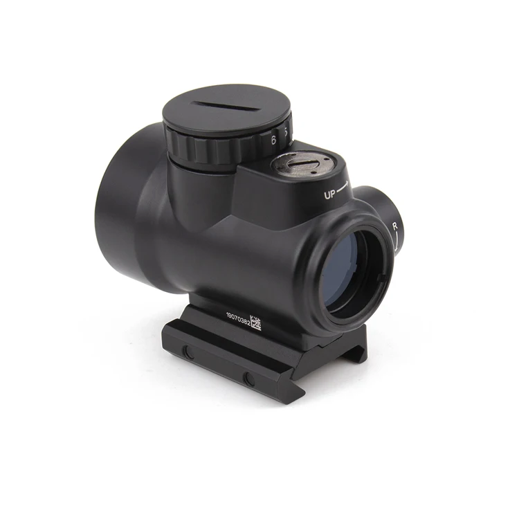 NcDe Holographic Tactical Optics 1x25mm 2.0 Adjustable Red Dot Range Targeted with Low Mounting Rifle Sight for Hunting