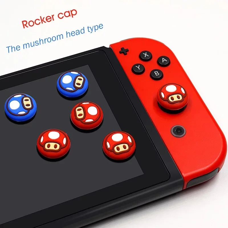 Solft Silicone Case with Thumbstick for Nintendo Switch Controller Grip Joy-con Cover