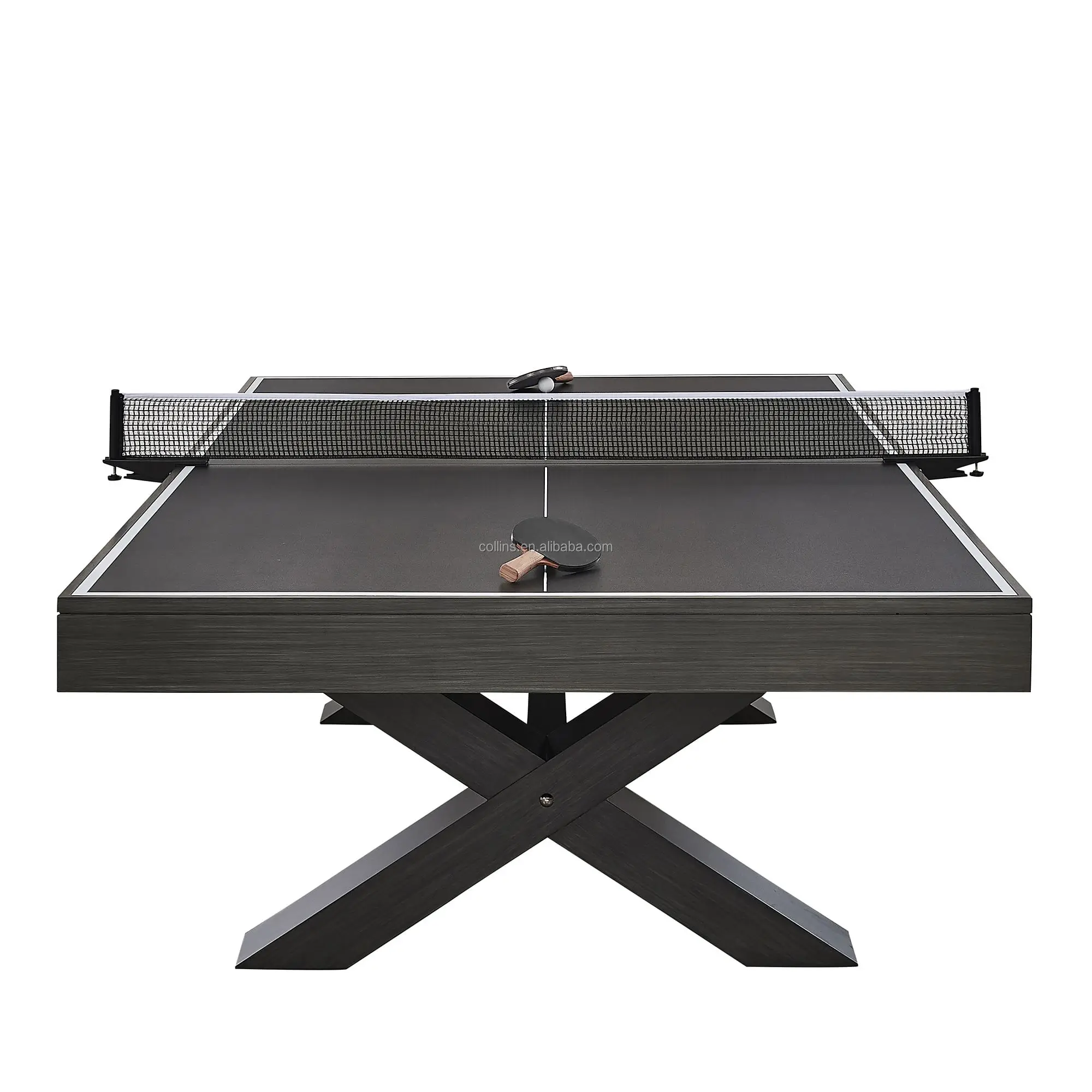 Custom table tennis game table professional high end craft solid wood unique Ping pong table