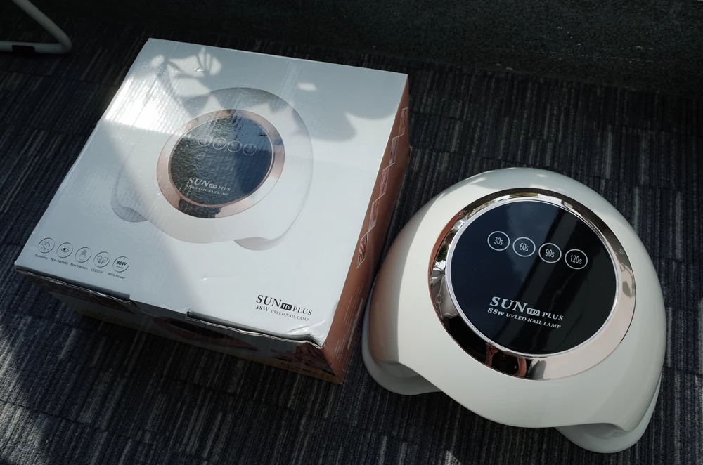 88W SUN H9 Plus nail polish dryer machine uv led nail lamp