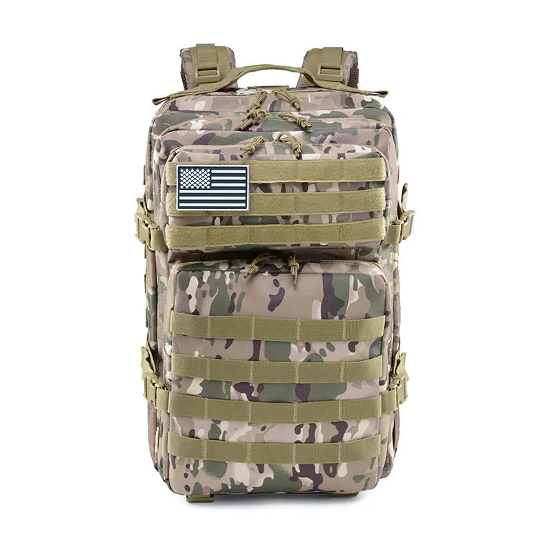 
Nylon waterproof outdoor trolley trekking backpack Camouflage 3P shoulder military tactical duffel bag 