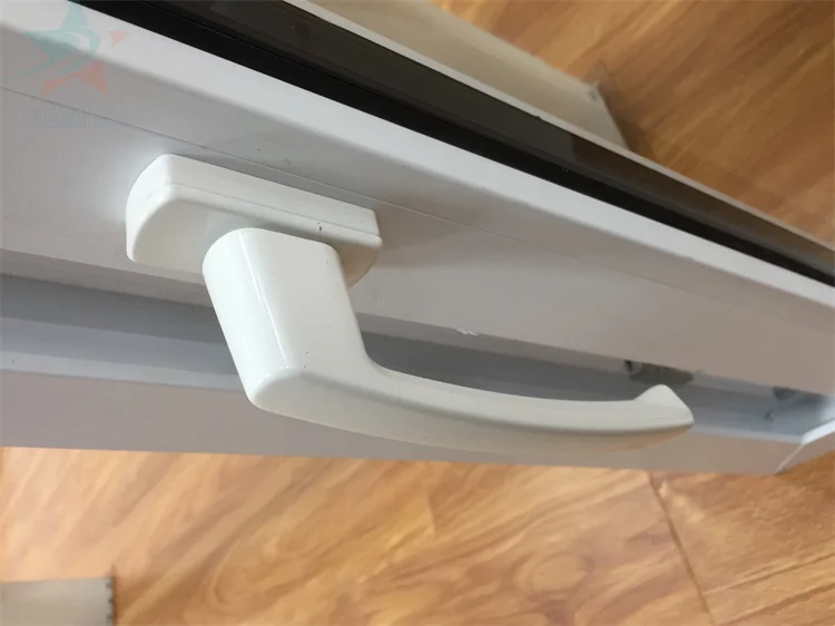 PVC sliding window design UPVC double glazed sliding windows