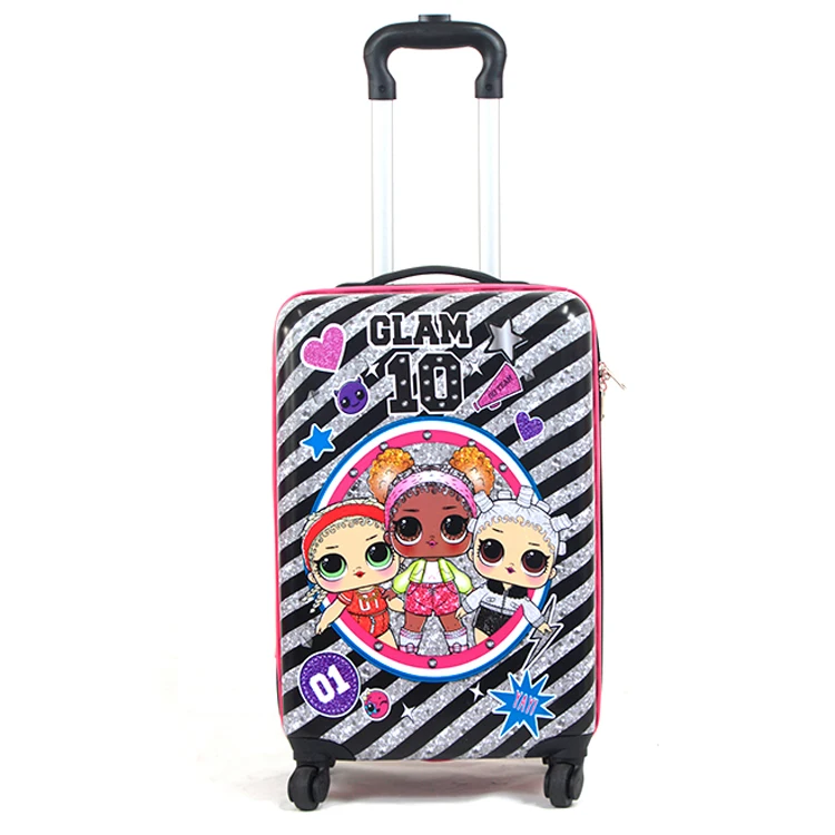 
Lightweight easy-pulling trolley bags 360 degree 4 wheels suitcase kids luggage for traveling 