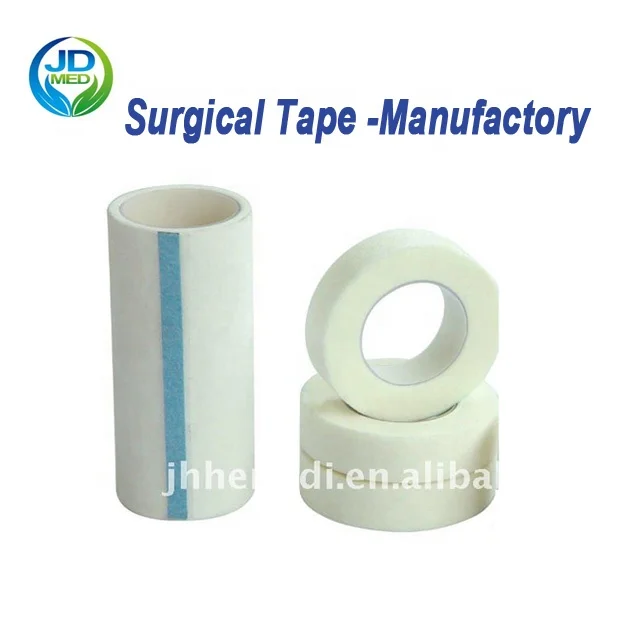 Direct factory of skin color non woven tape roll /medical tape roll with a cutter 1.25cmx5m/9.1m