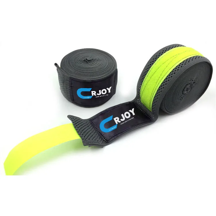 Изготовленный на заказ логотип от производителя боксерская Муай Тай тренировочная ММА высокоэластичная сетчатая повязка на руку боксерская повязка