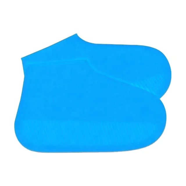 Amazon hot sale foldable rain boots in rainy days Epidemic silicone Waterproof  Silicone Overshoes