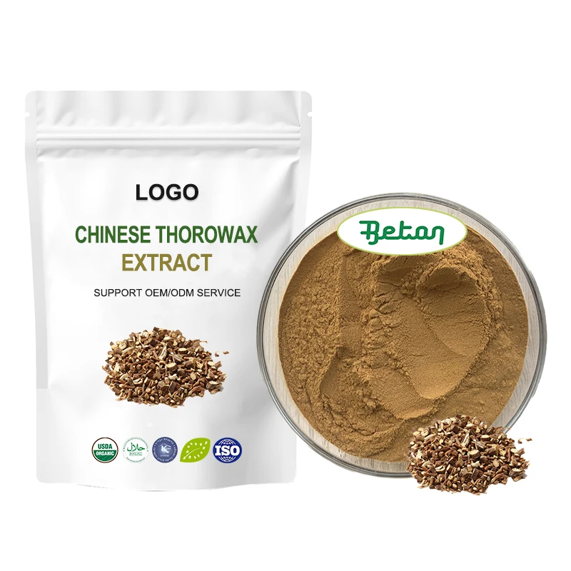 US Warehouse Supply Bulk Chinese Thorowax Root Extract (Chai Hu)Bupleurum Extract Powder Saikosaponins 10:1