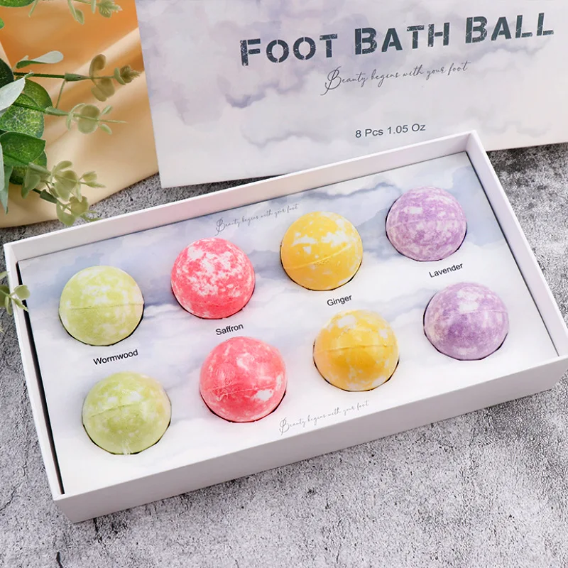 Factory Wholesale Chinese Herbs Extracts Footbath Ball and Body Care Bombs For Moisturizing and whitening