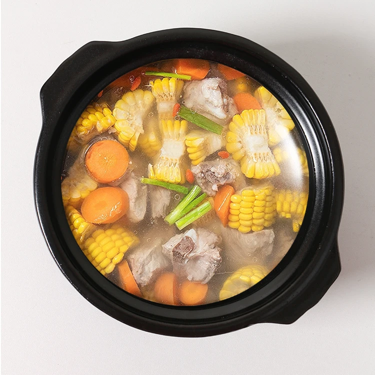 china  supplier ceramic  kitchen hotel restaurant ceramic se hot clay potcasserole set cooking pots with lid